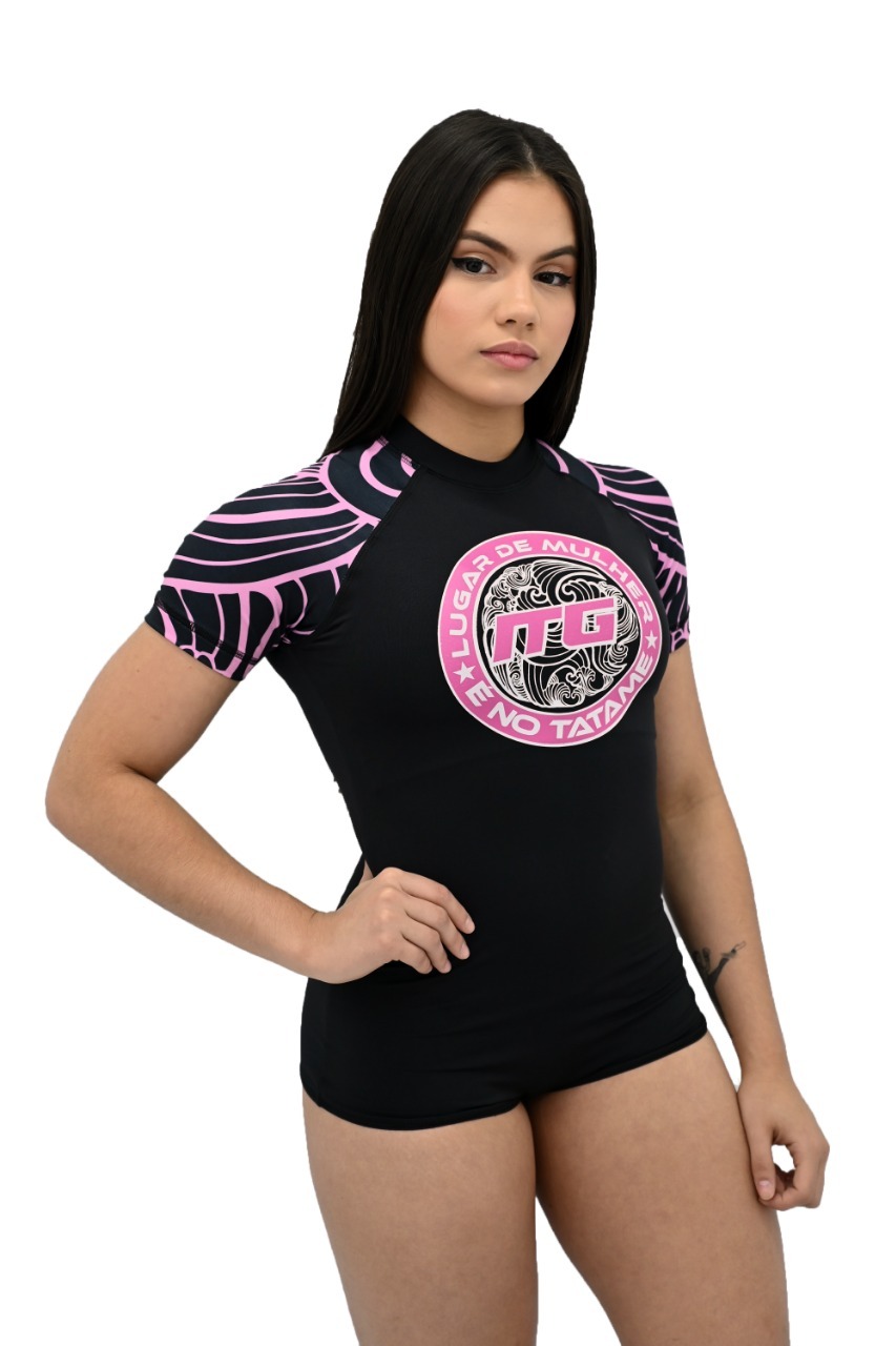 Body Feminino Jiu-Jitsu Tatame