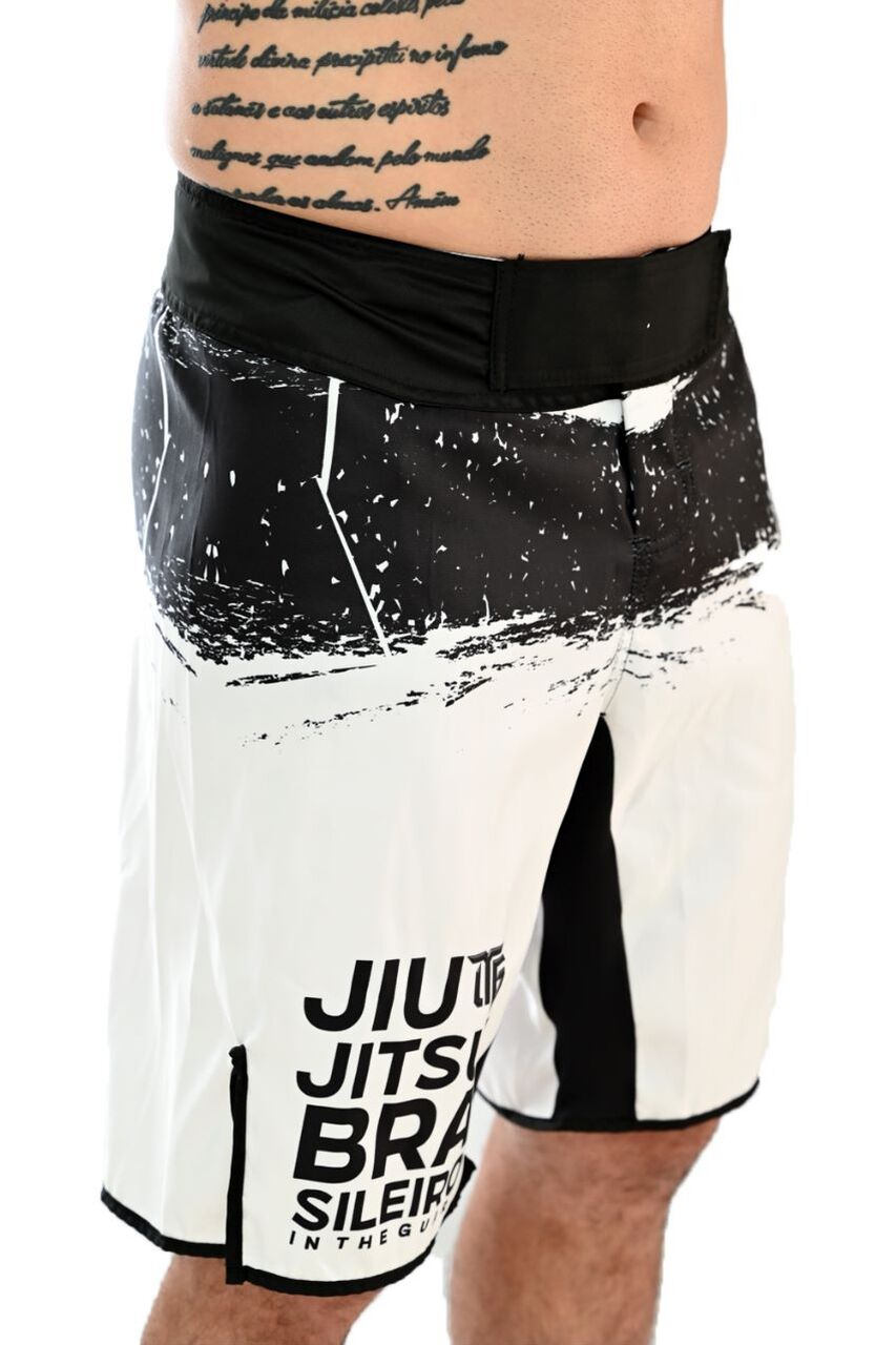 Bermuda Masculina Jiu-Jitsu No Gi Branca