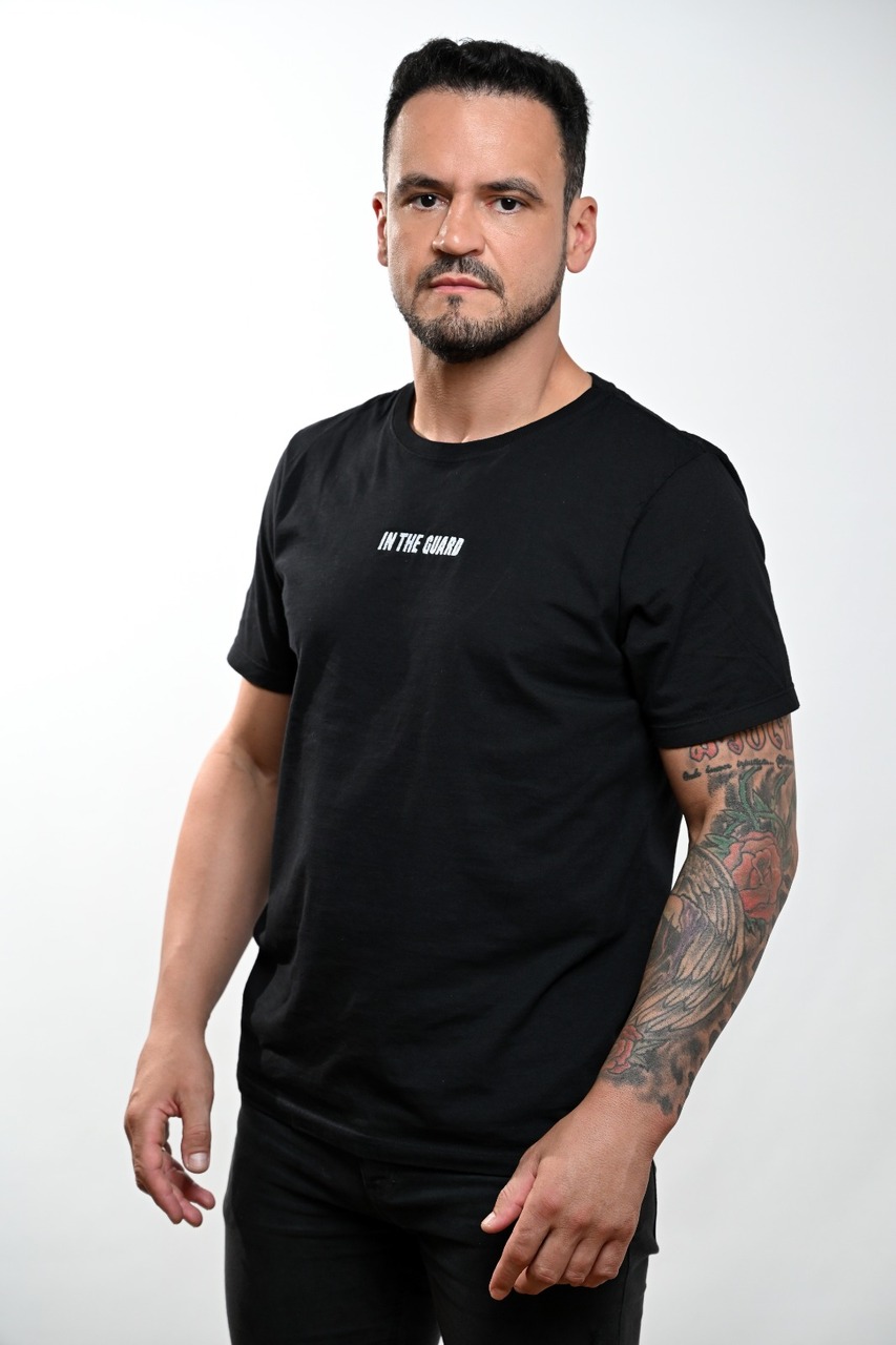 Camiseta Masculina Classic Preta Jiu-Jitsu