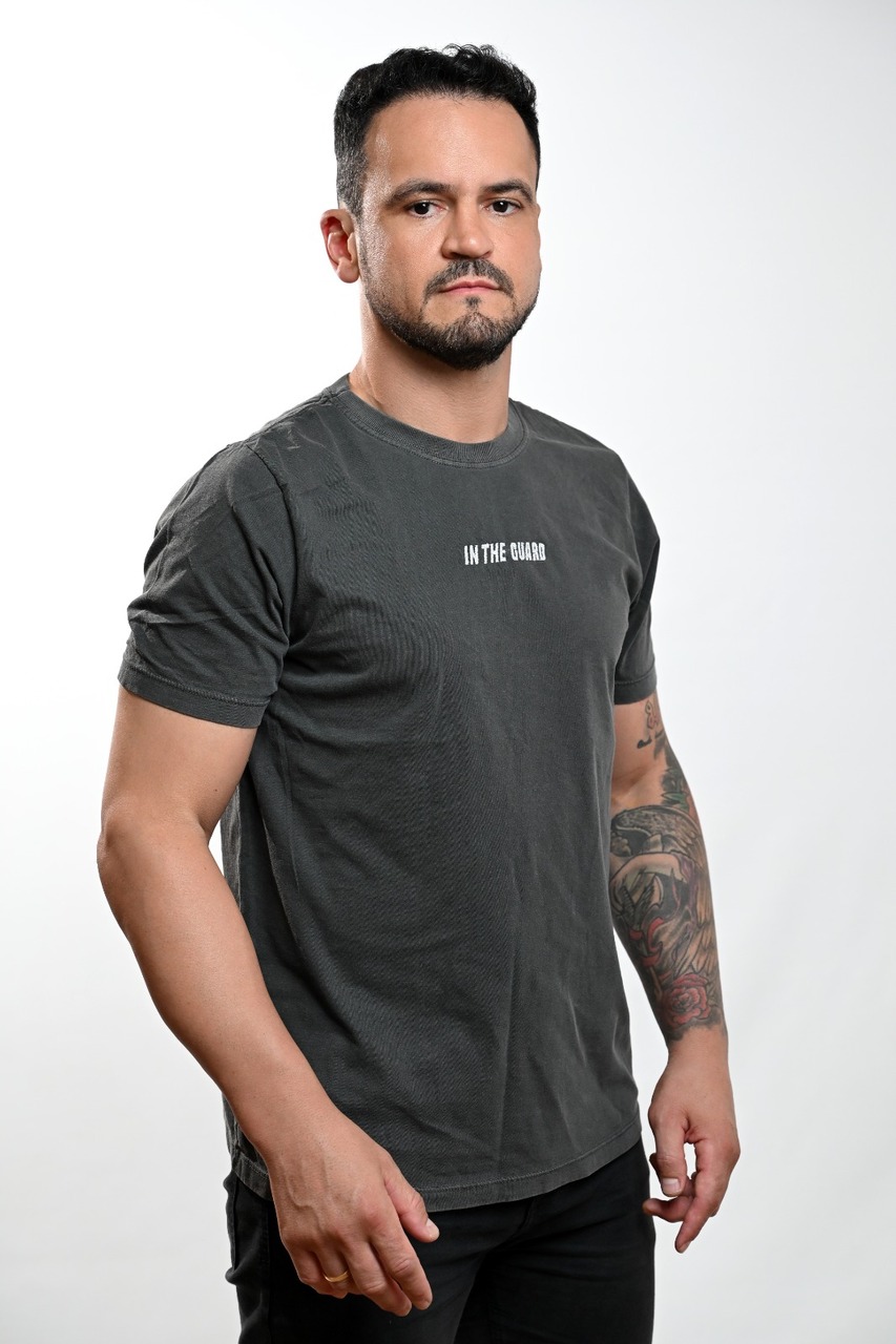 Camiseta Masculina Classic Chumbo Jiu-Jitsu