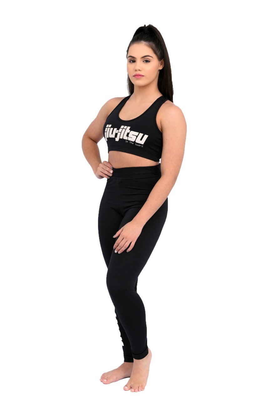 Calça de Compressão Feminina Jiu-Jitsu