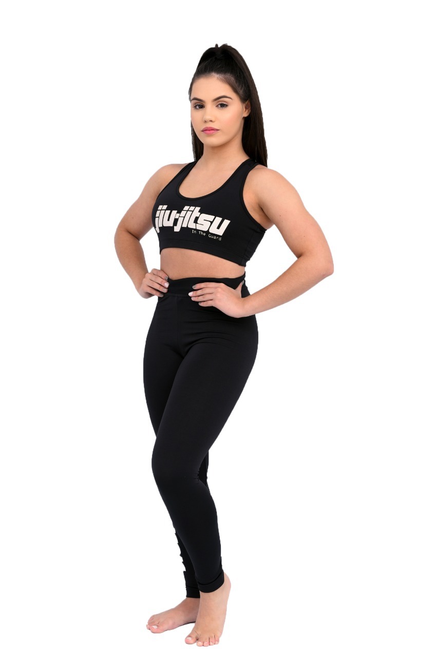 Calça de Compressão Feminina Jiu-Jitsu