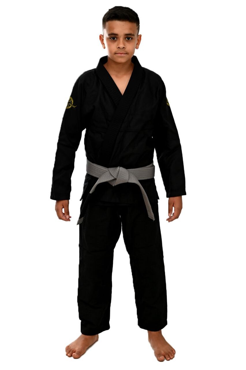 Kimono Infantil In The Guard New Preto