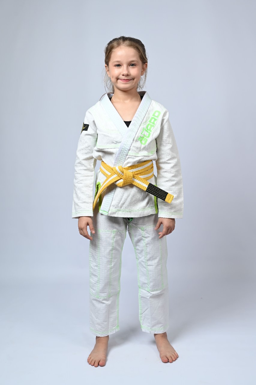 Kimono Infantil In The Guard Colors Branco