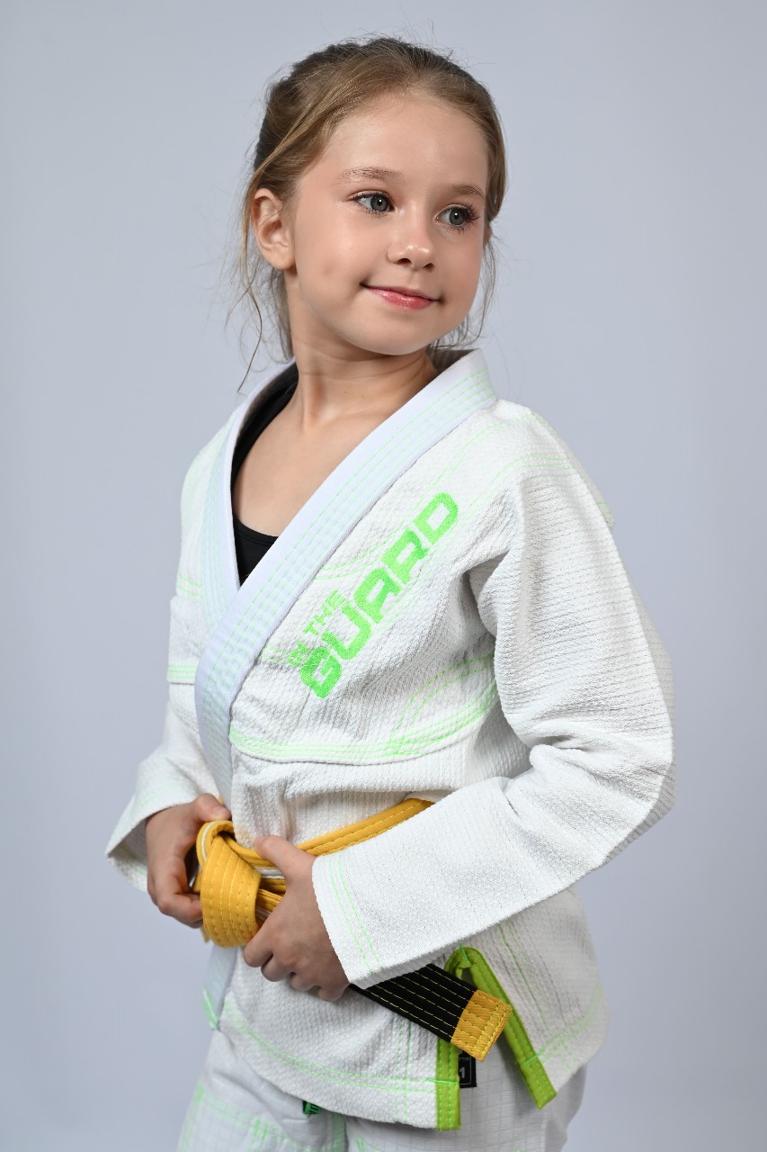Kimono Infantil In The Guard Colors Branco