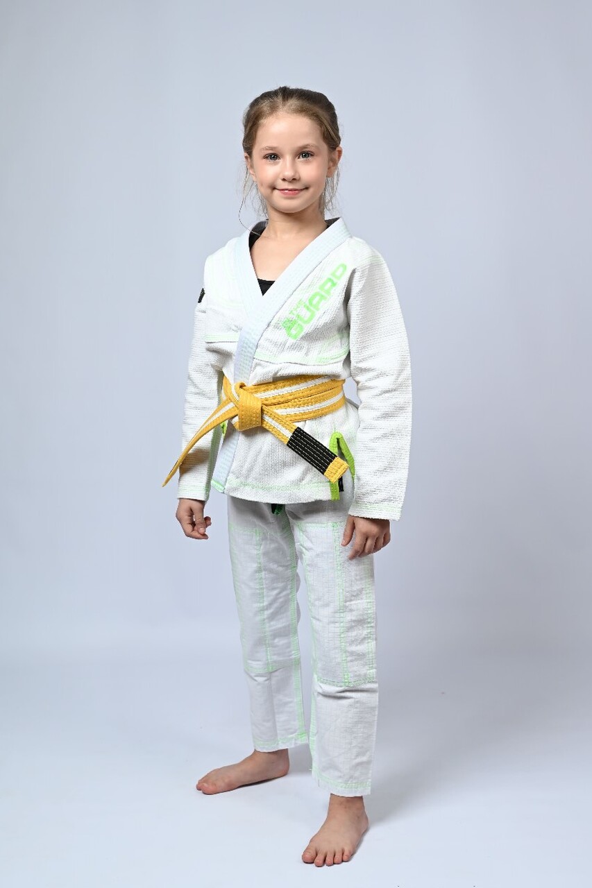 Kimono Infantil In The Guard Colors Branco
