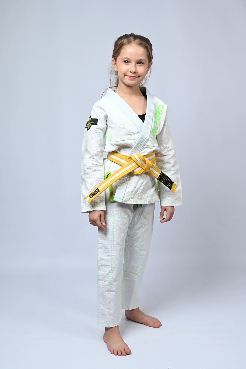 Kimono Infantil In The Guard Colors Branco