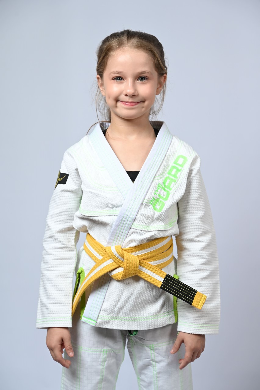 Kimono Infantil In The Guard Colors Branco