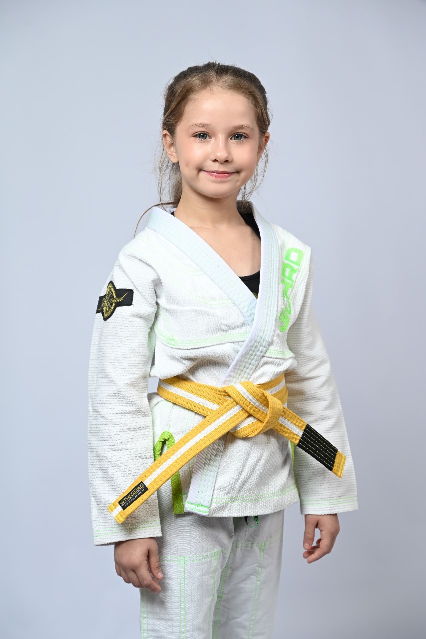 Kimono Infantil In The Guard Colors Branco
