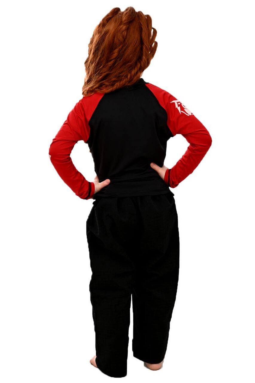 Rash Guard Infantil Feminina Red