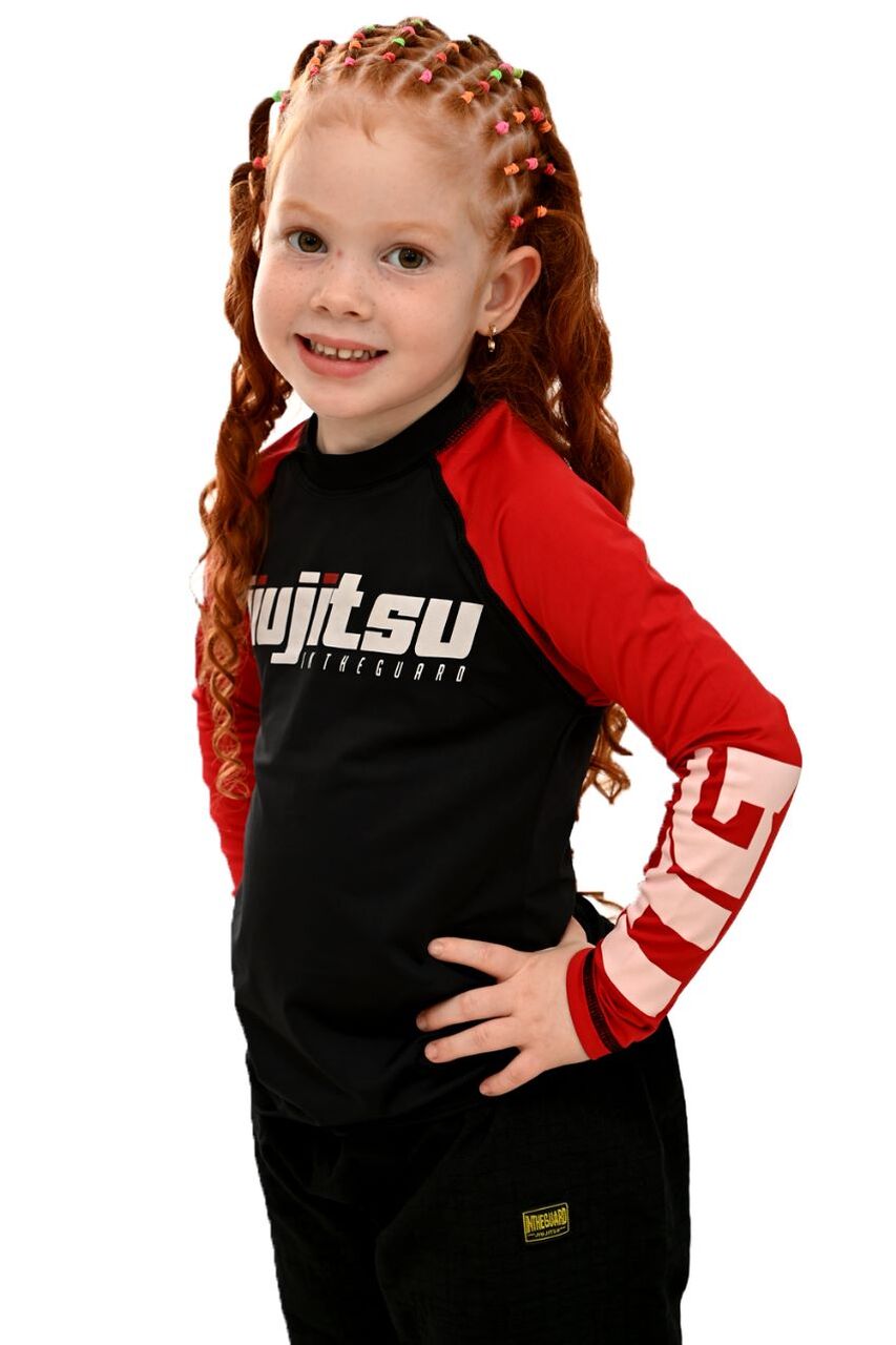 Rash Guard Infantil Feminina Red