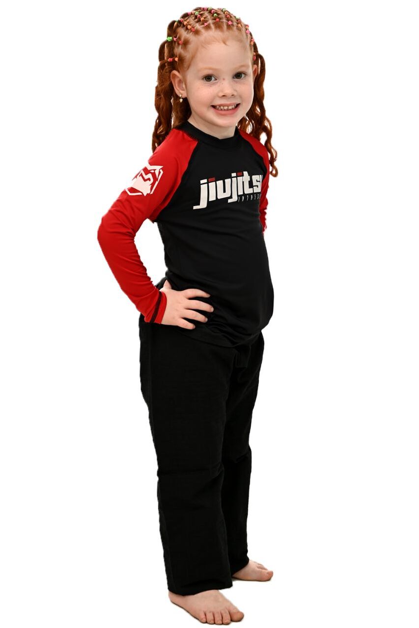 Rash Guard Infantil Feminina Red