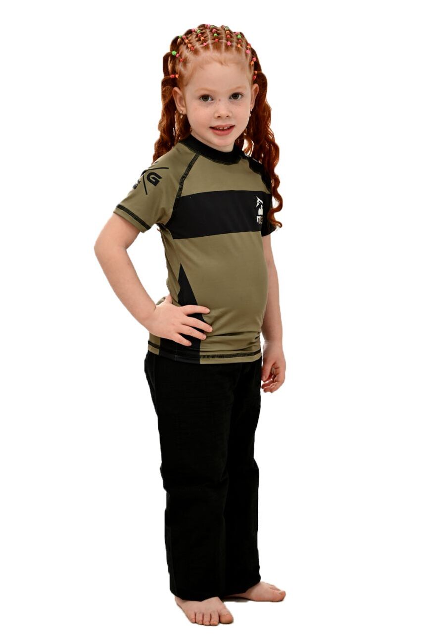 Rash Guard Infantil Feminina Army