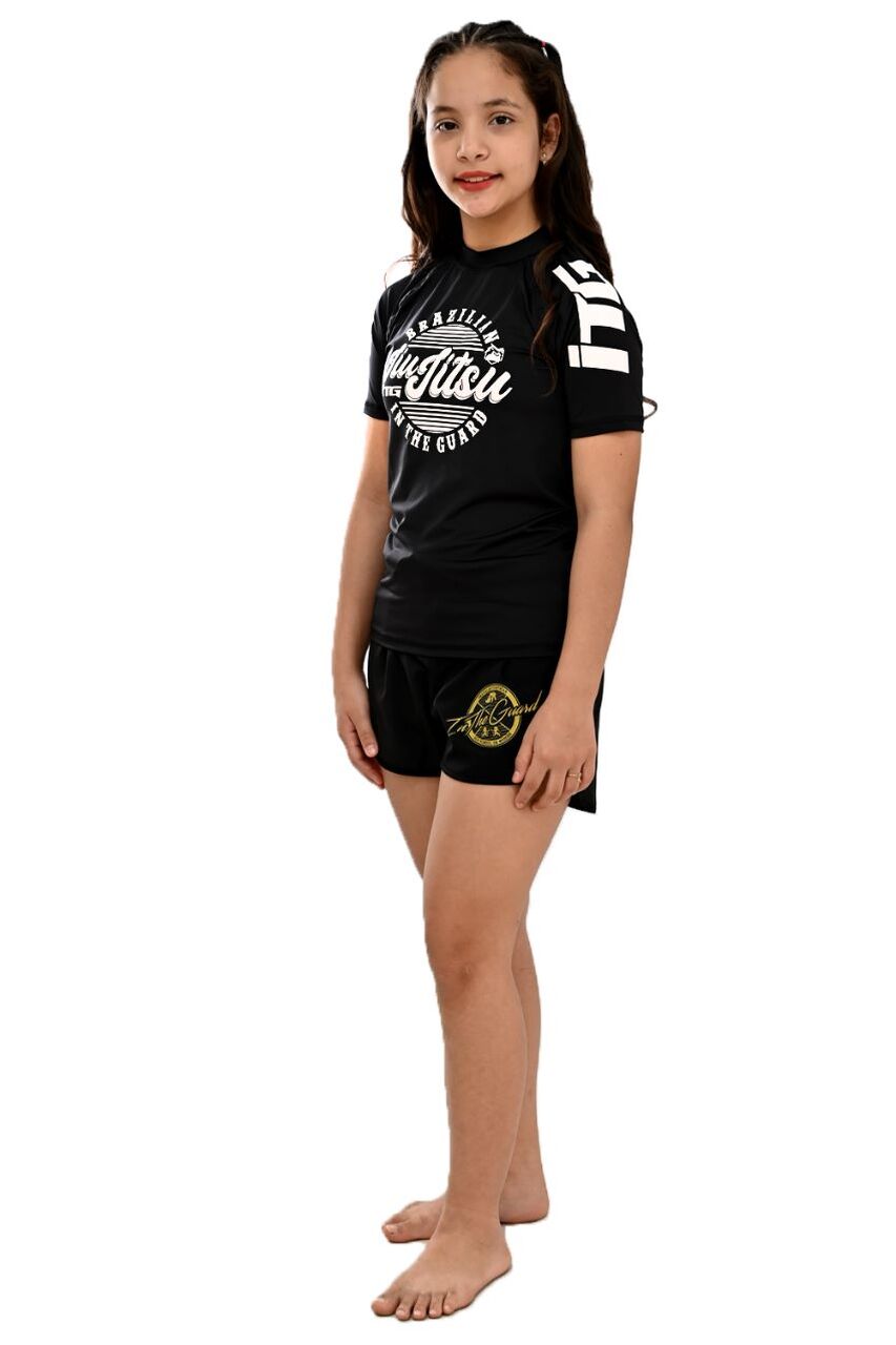 Rash Guard Infantil Feminina ITG Manga Curta