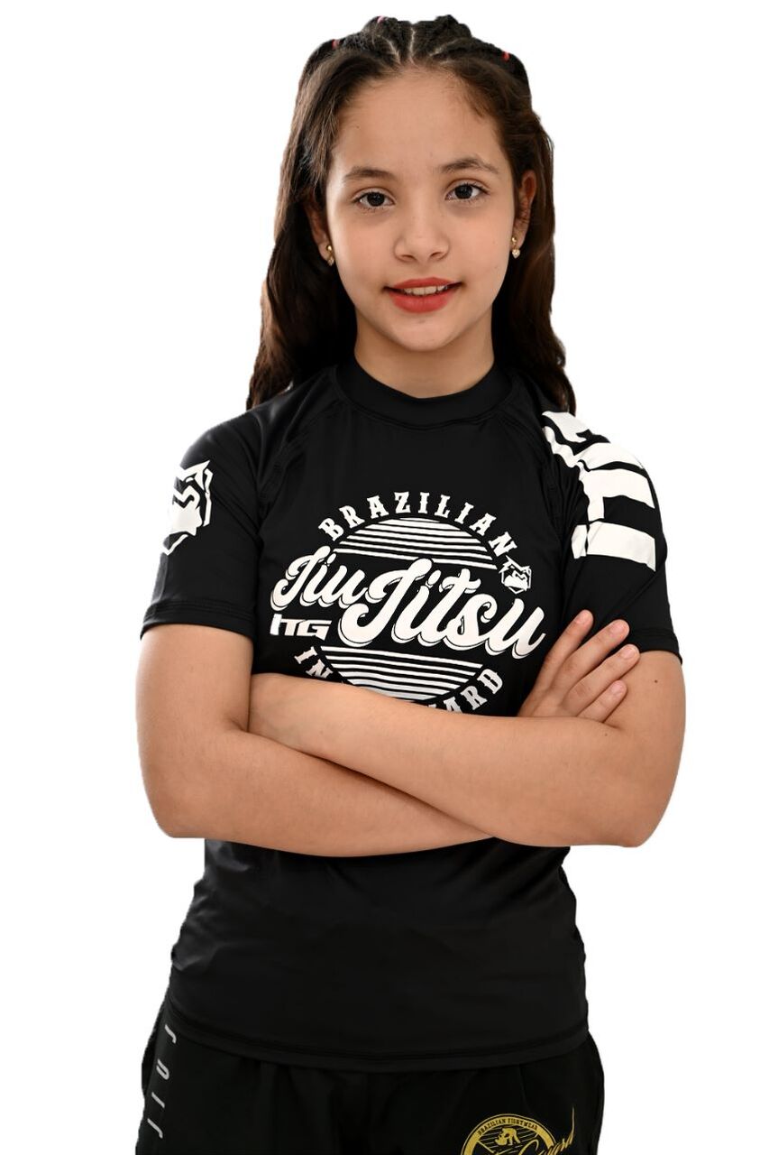 Rash Guard Infantil Feminina ITG Manga Curta