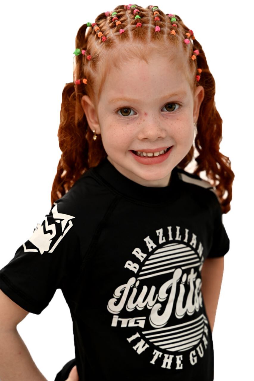 Rash Guard Infantil Feminina ITG Manga Curta