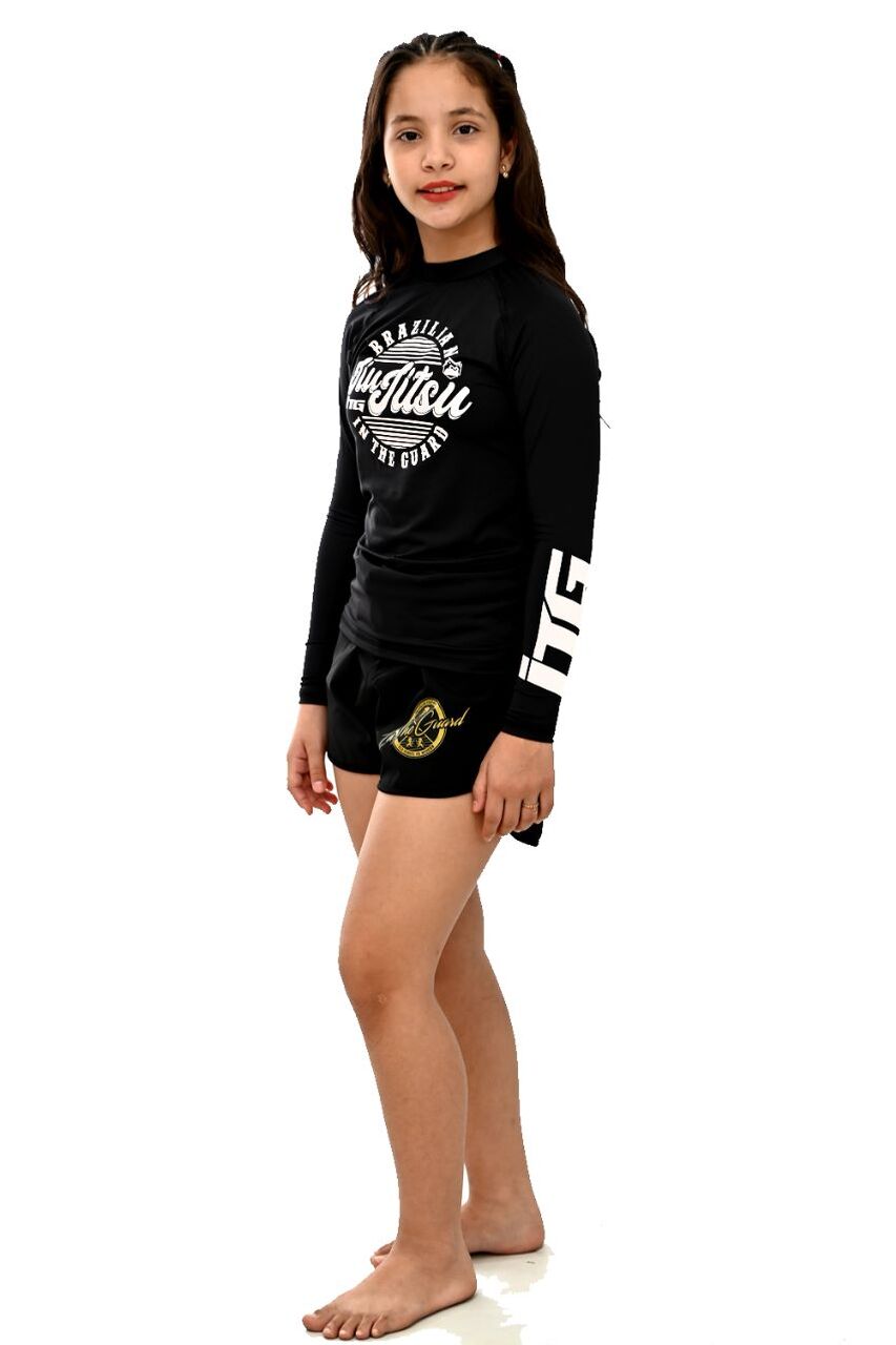 Rash Guard Infantil Feminina ITG Manga Longa