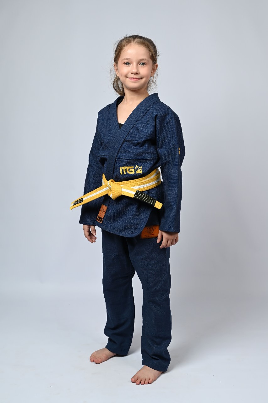 Kimono Infantil In The Guard Feminino Marinho