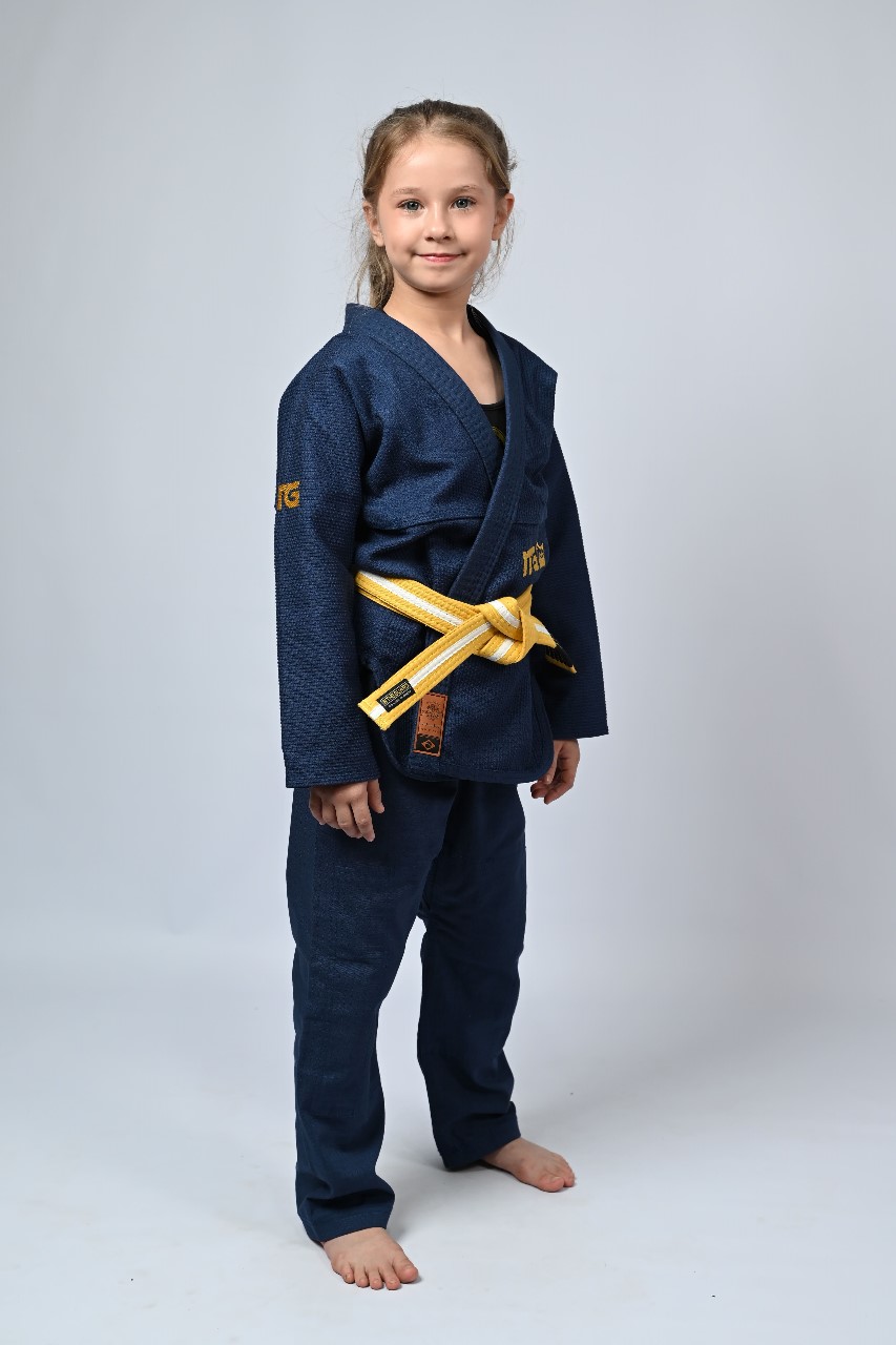 Kimono Infantil In The Guard Feminino Marinho