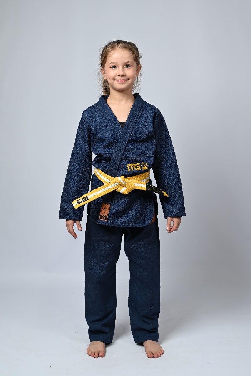 Kimono Infantil In The Guard Feminino Marinho