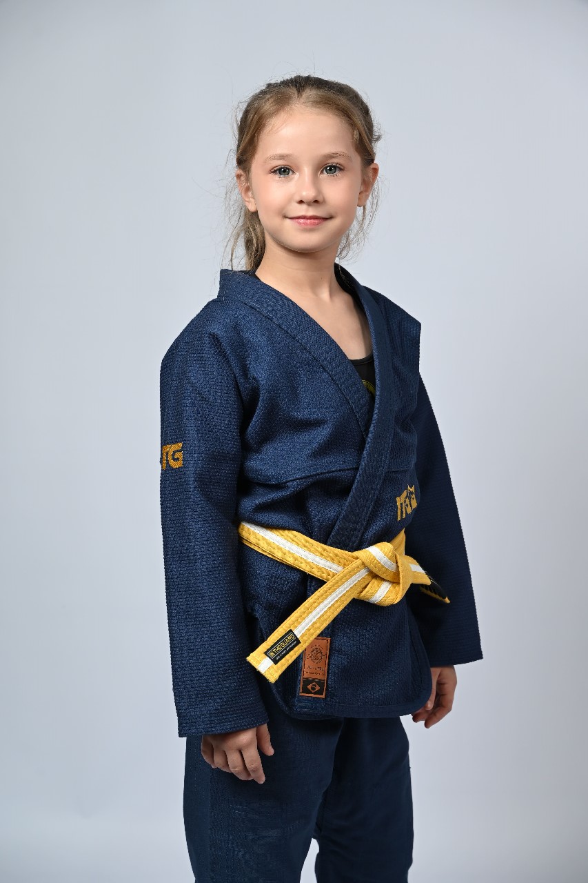 Kimono Infantil In The Guard Feminino Marinho