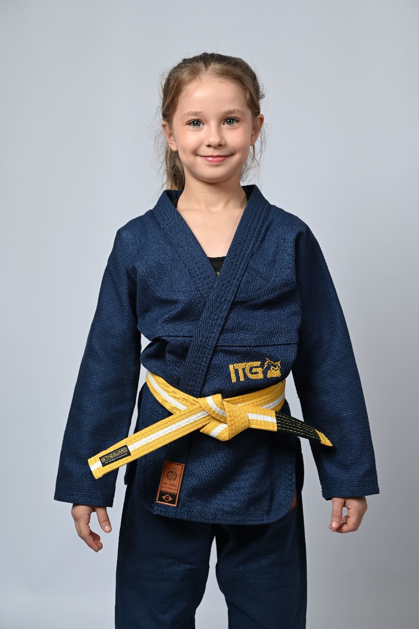 Kimono Infantil In The Guard Feminino Marinho