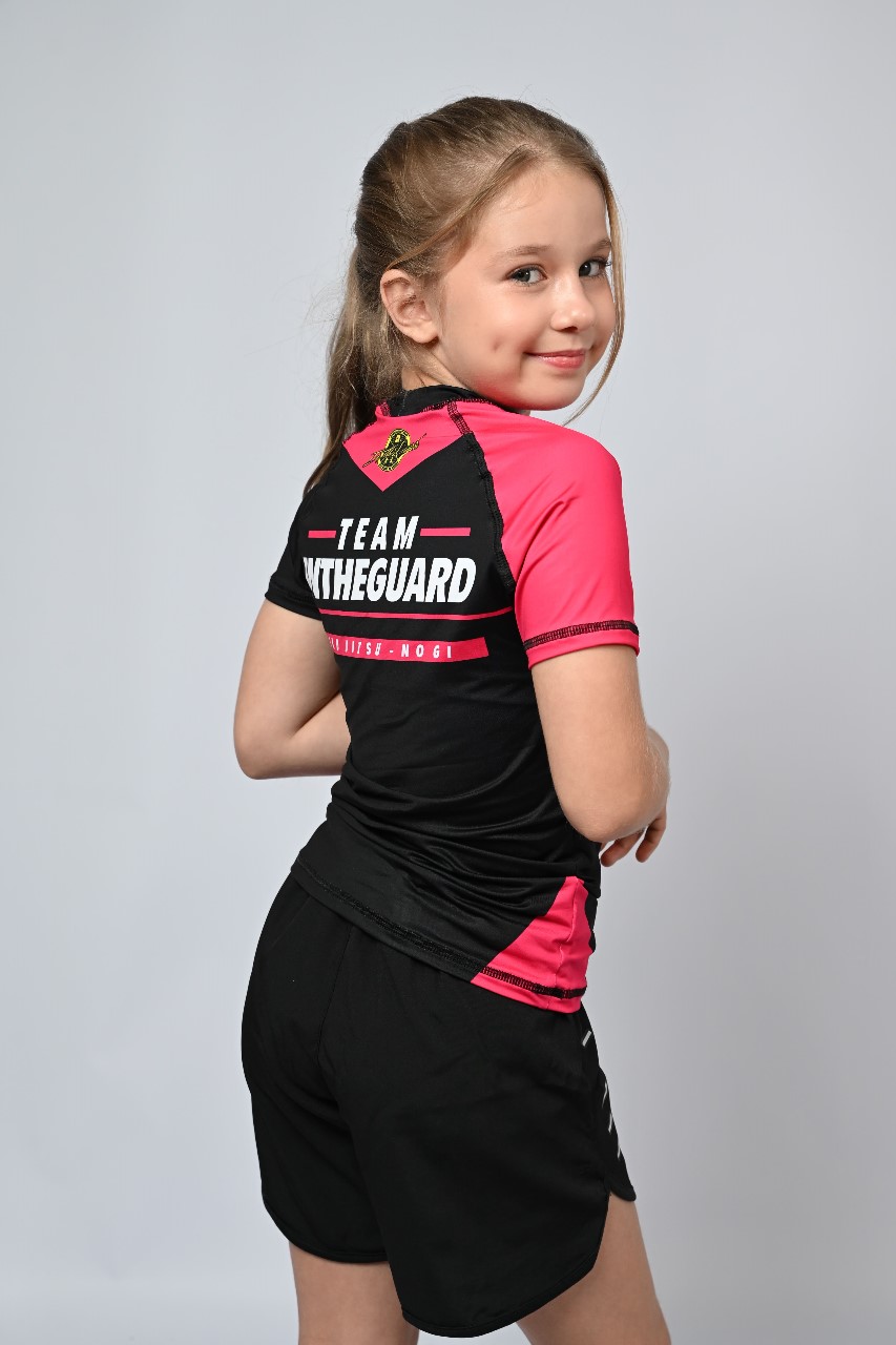 Rash Guard Infantil Feminina Team ITG Pink