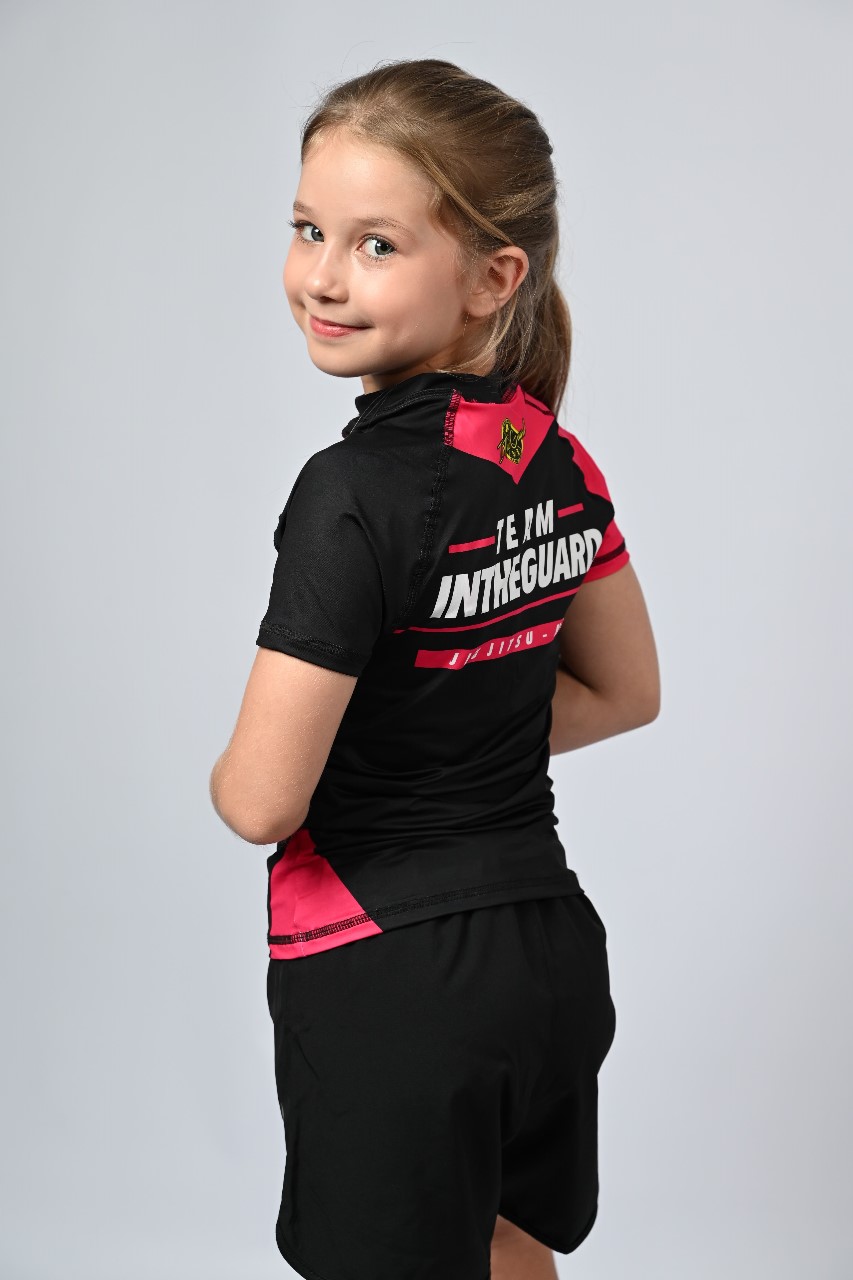Rash Guard Infantil Feminina Team ITG Pink