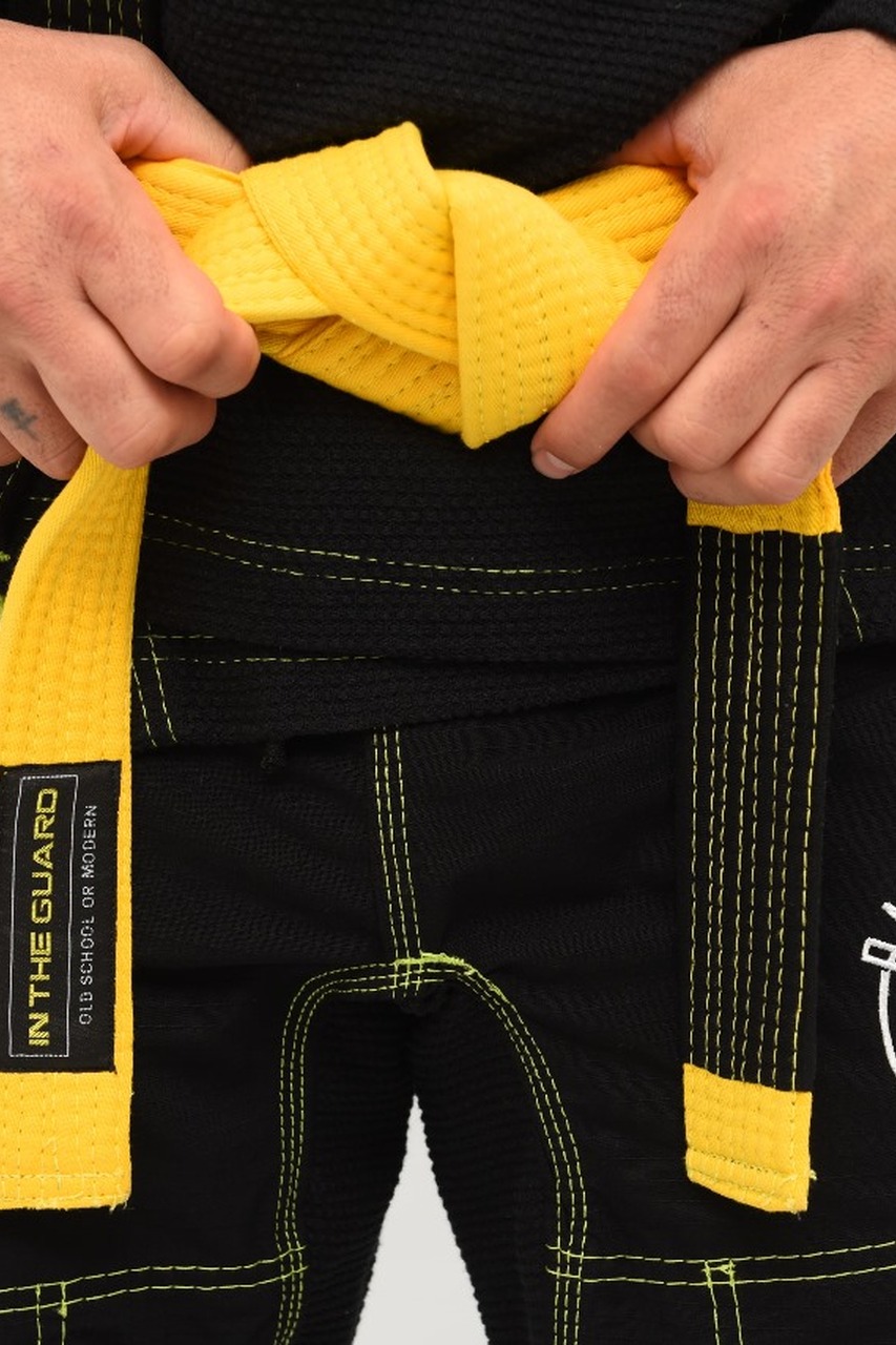 Faixa Jiu Jitsu Infantil Amarela