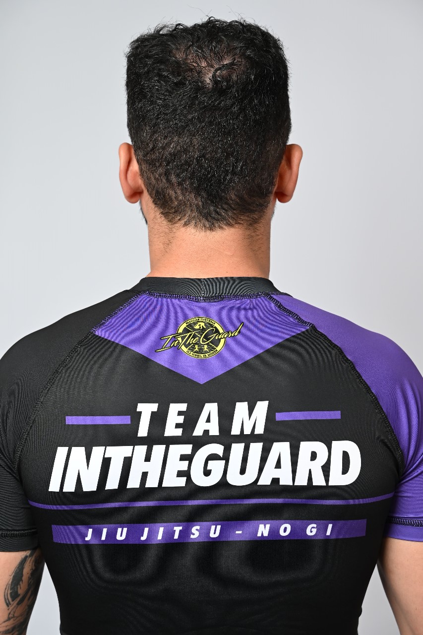 Rash Guard Masculina Team ITG Roxa
