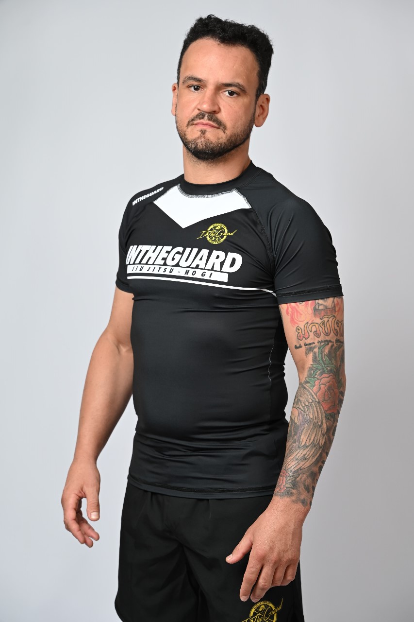Rash Guard Masculina Team ITG Preto