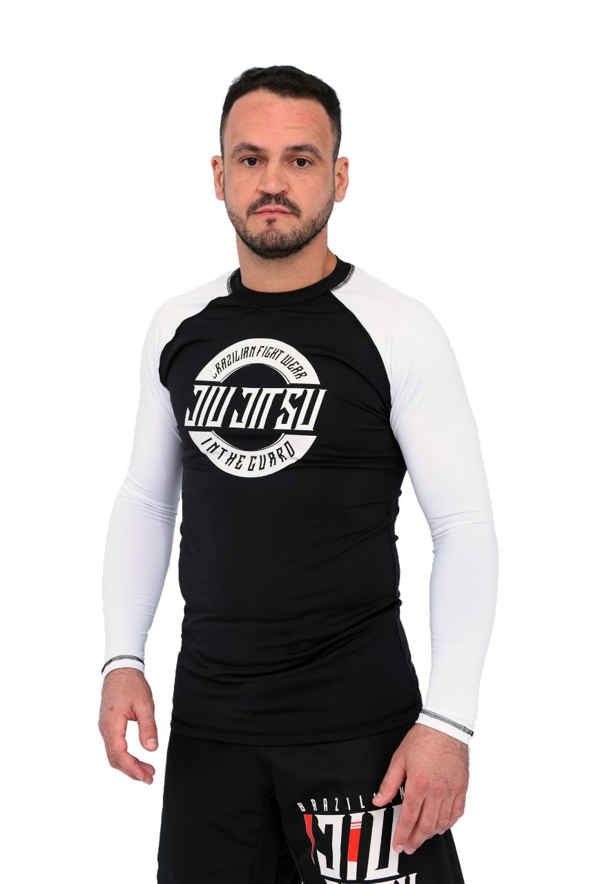 Rash Guard Masculina JJ Branca