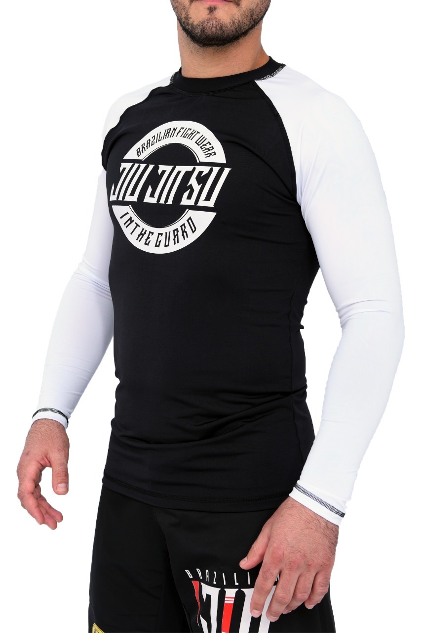 Rash Guard Masculina JJ Branca