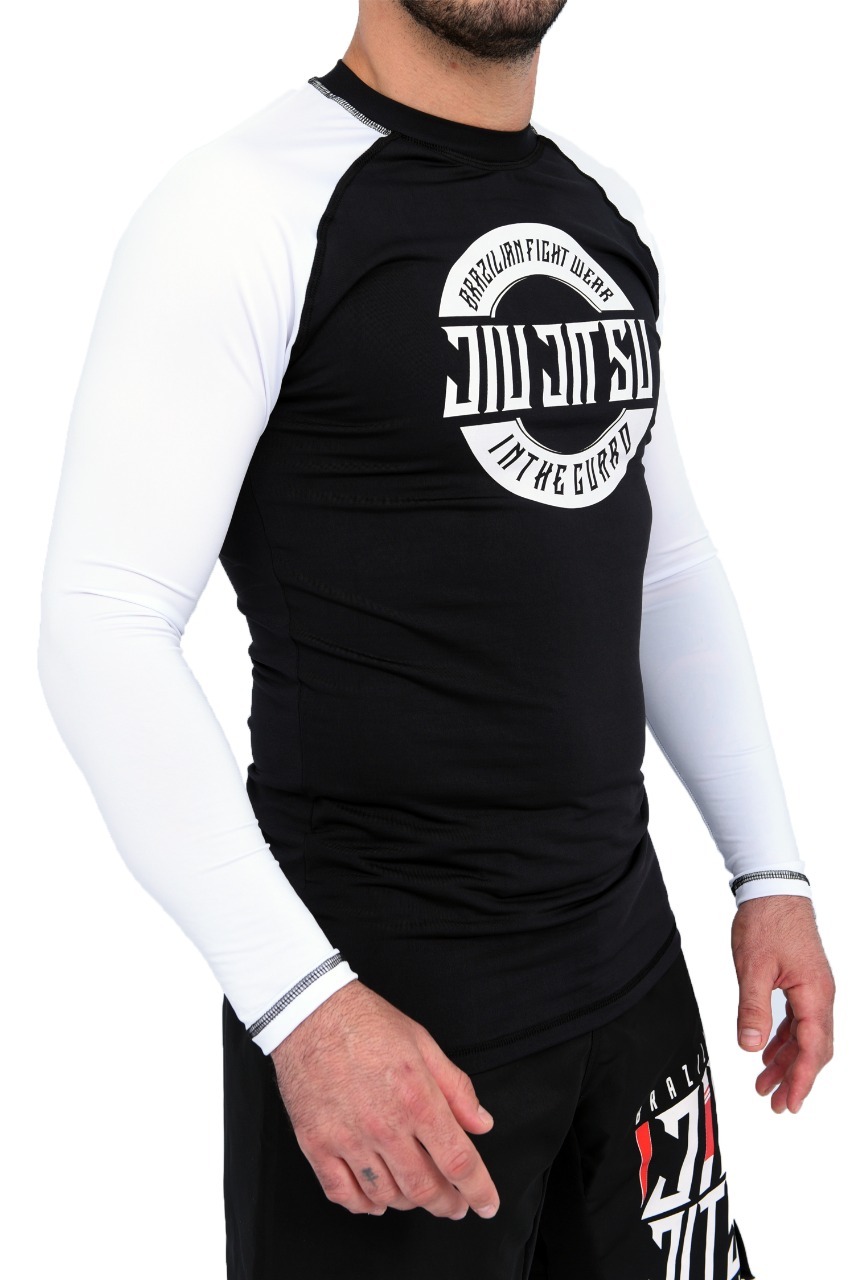 Rash Guard Masculina JJ Branca