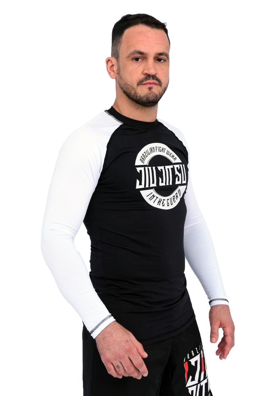 Rash Guard Masculina JJ Branca
