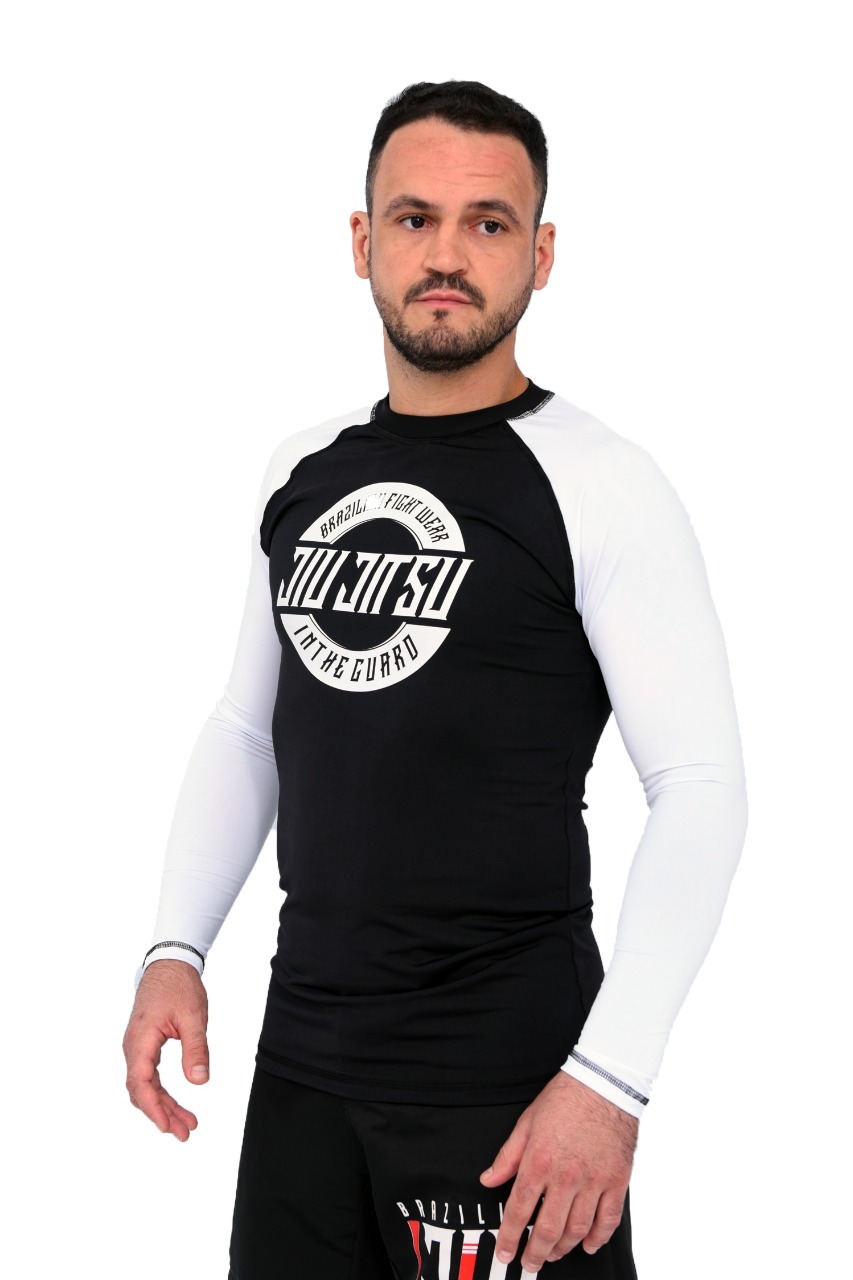 Rash Guard Masculina JJ Branca
