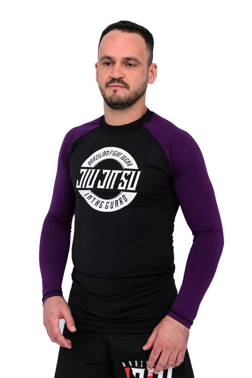Rash Guard Masculina JJ Roxa