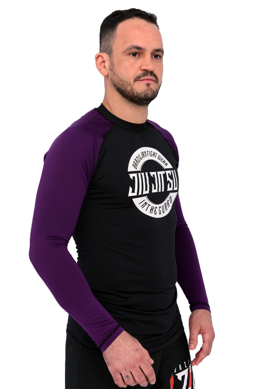 Rash Guard Masculina JJ Roxa