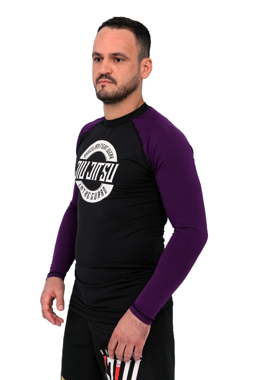 Rash Guard Masculina JJ Roxa