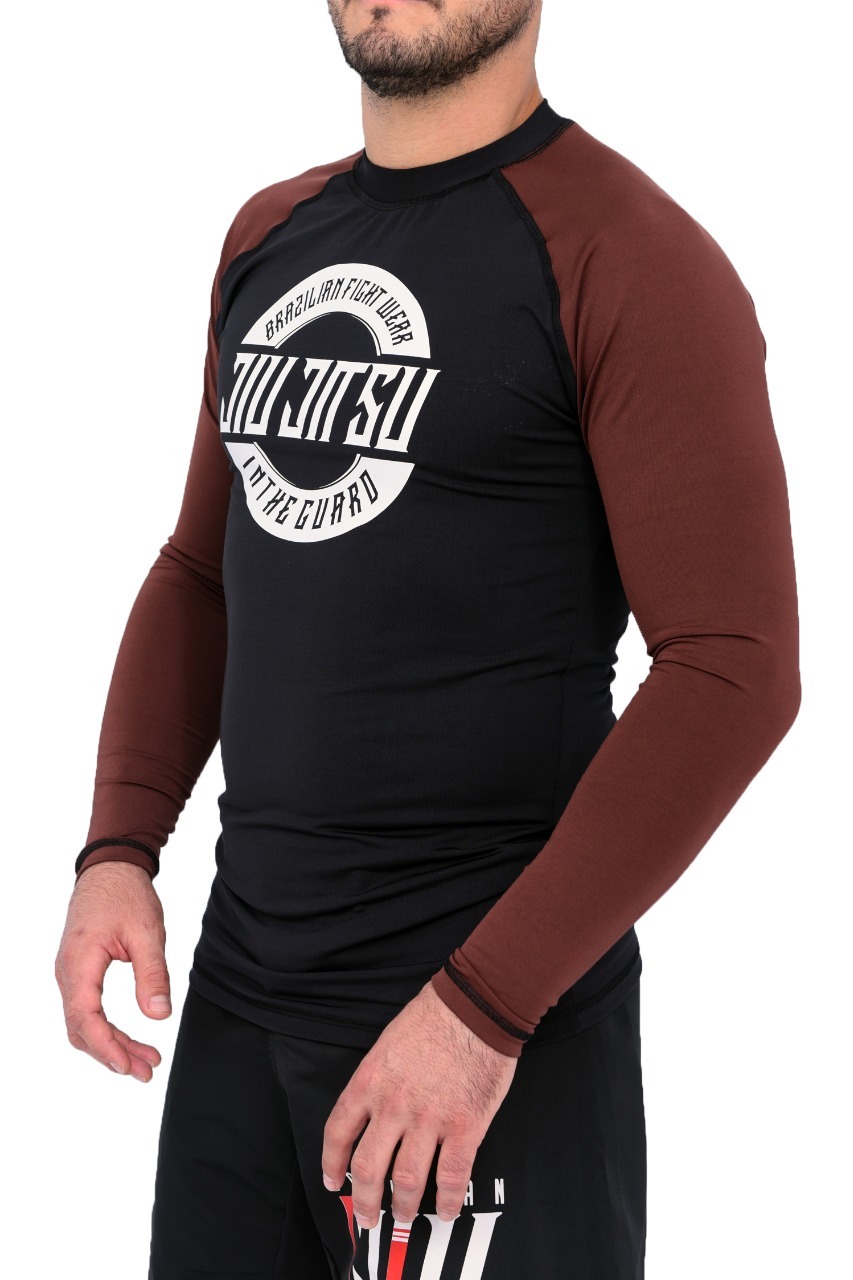 Rash Guard Masculina JJ Marrom
