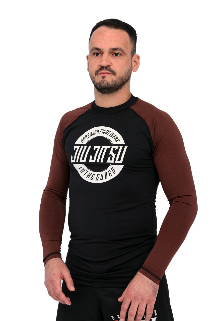 Rash Guard Masculina JJ Marrom