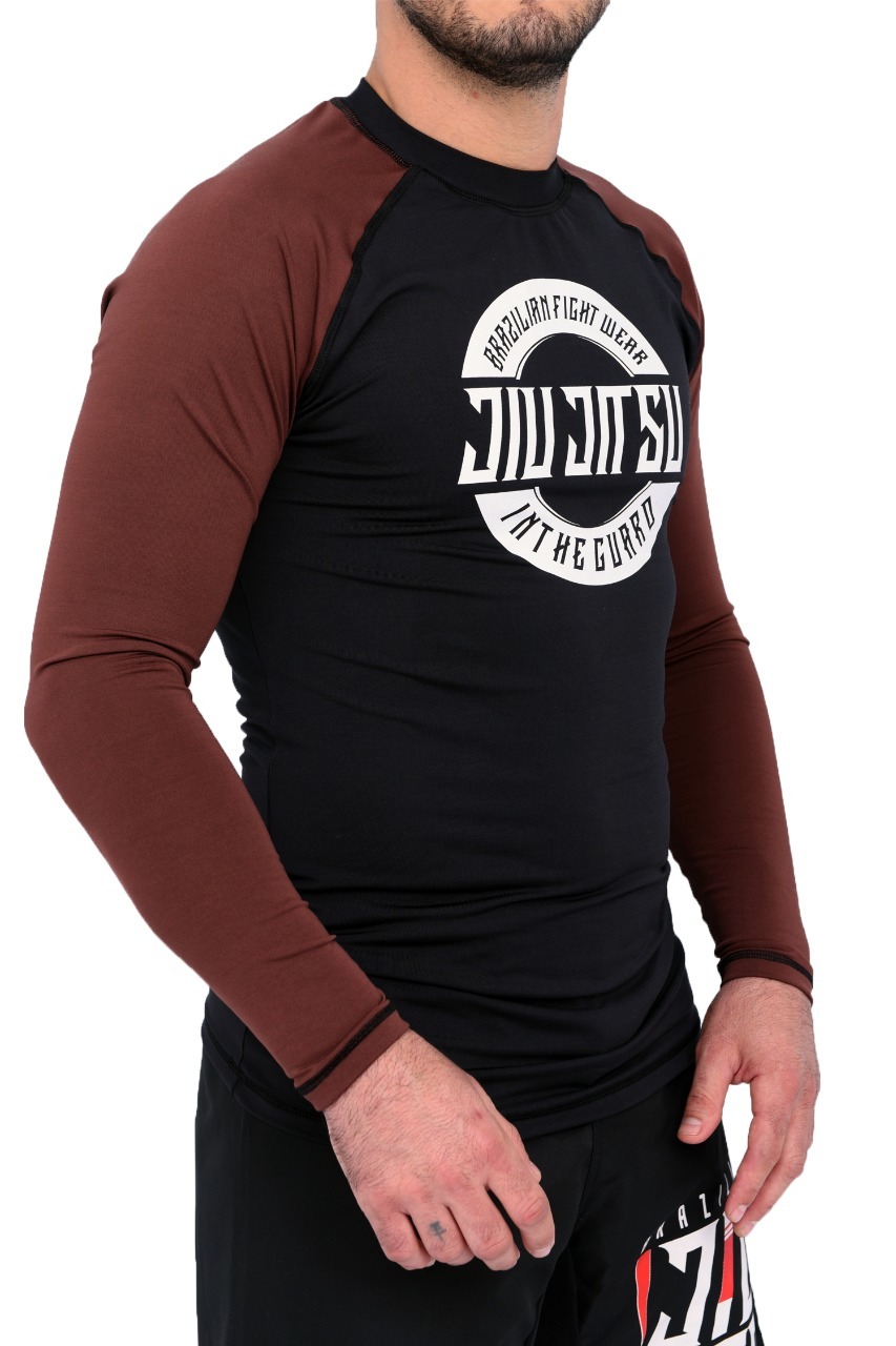 Rash Guard Masculina JJ Marrom