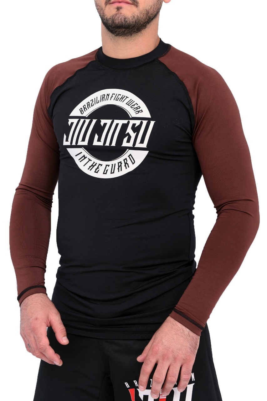 Rash Guard Masculina JJ Marrom