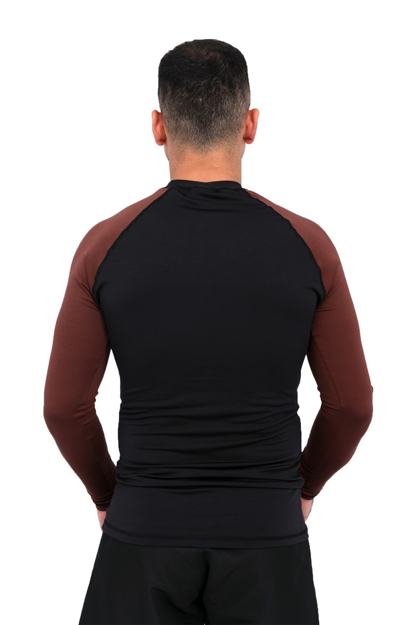 Rash Guard Masculina JJ Marrom