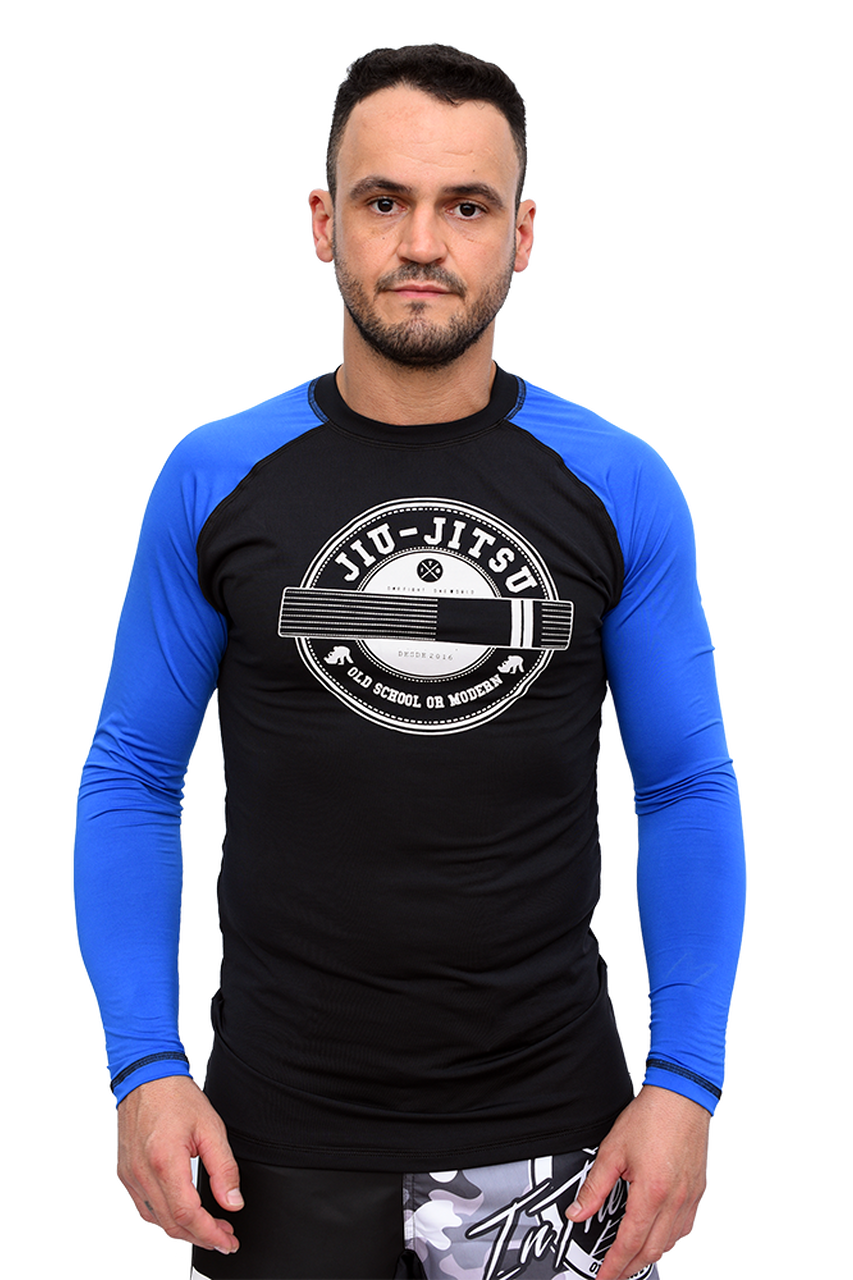 Rash Guard Masculina Style Azul
