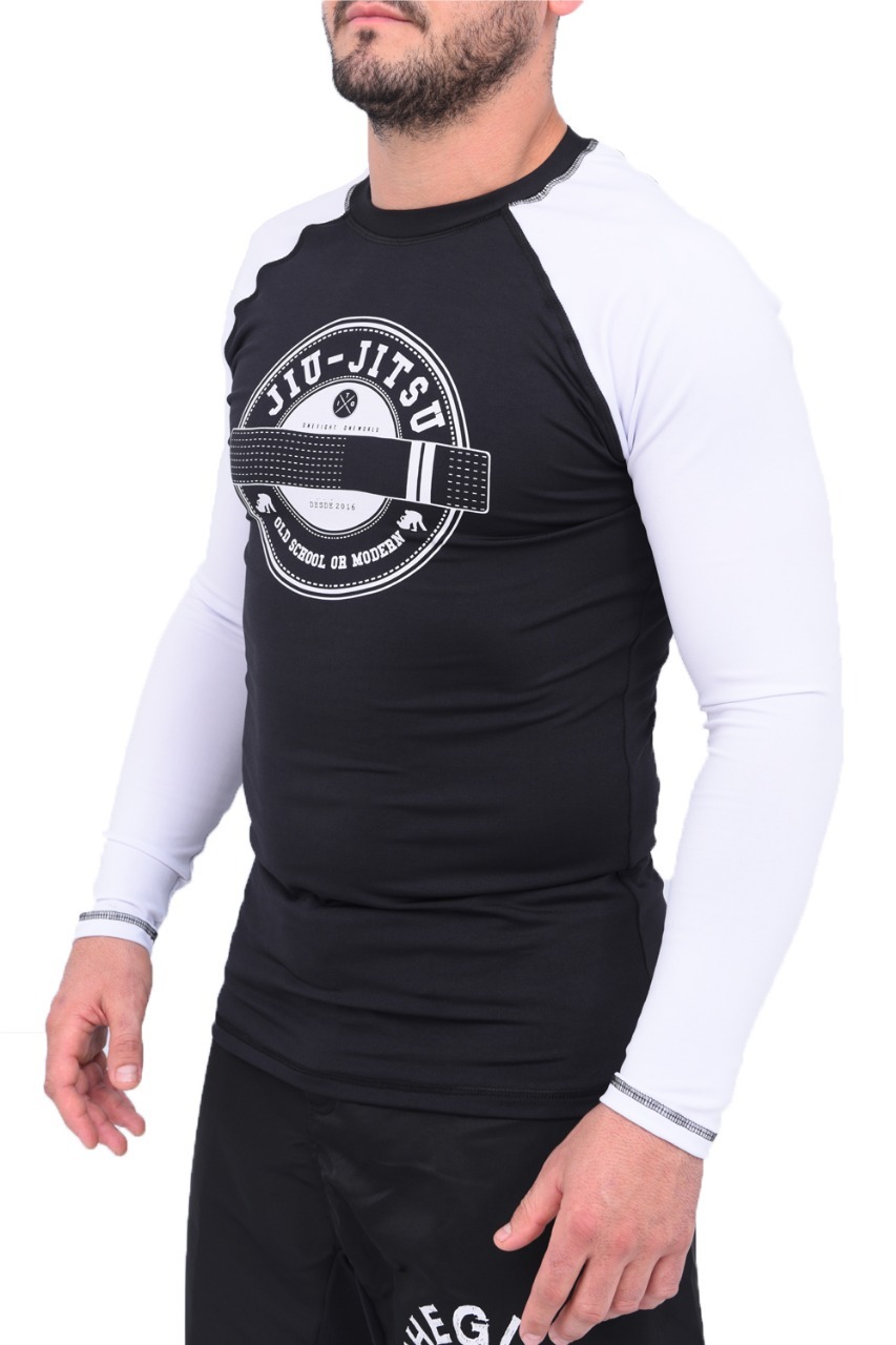 Rash Guard Masculina Style Branco