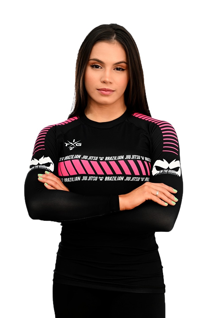 Rash Guard Feminina Skull Manga Longa