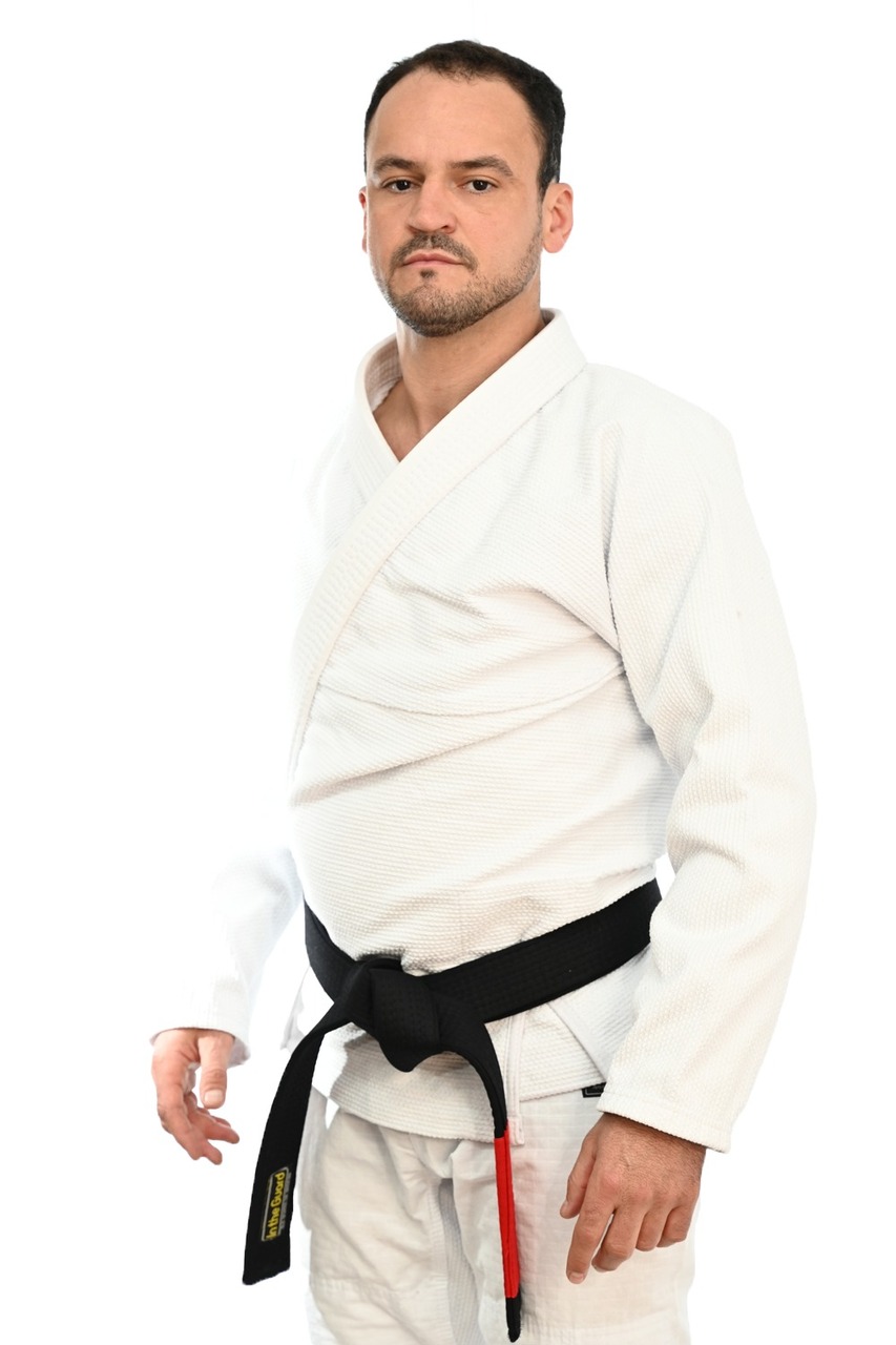 Kimono In The Guard Jiu-Jitsu Liso Branco