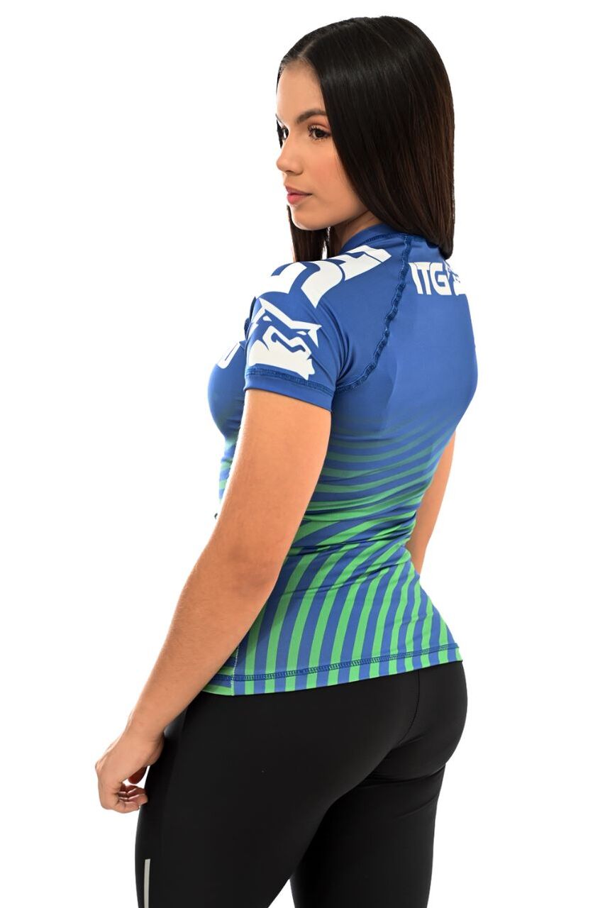Rash Guard Feminina Seleção Azul